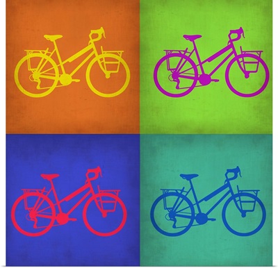 Vintage Bicycle Pop Art I