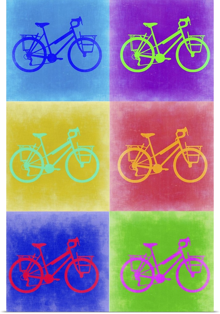 Vintage Bicycle Pop Art II