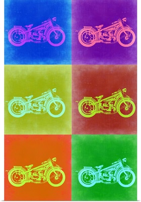 Vintage Bike Pop Art II