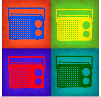 Vintage Radio Pop Art I