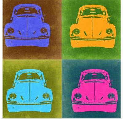VW Beetle Front Pop Art II