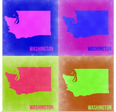 Washington Pop Art Map II