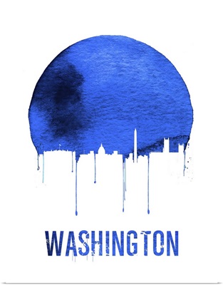 Washington Skyline Blue
