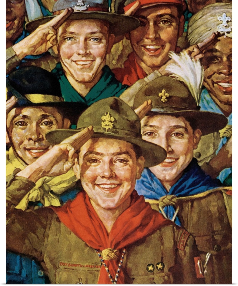 Norman Rockwells long artistic relationship with the Boy Scouts of America began after he successfully illustrated the Boy...