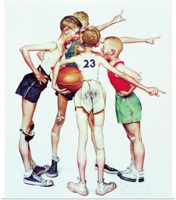 Four Sporting Boys: Basketball