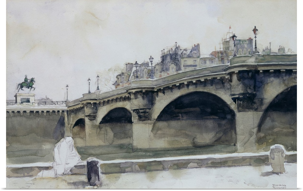Alternate Title: Le Pont Neuf. Approved by the Norman Rockwell Family Agency