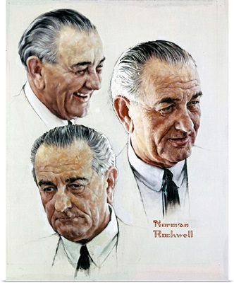 Portrait Of Lyndon B. Johnson