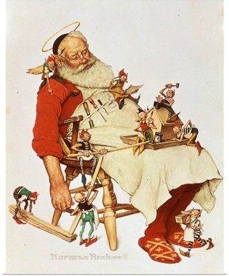 Santa And His Helpers