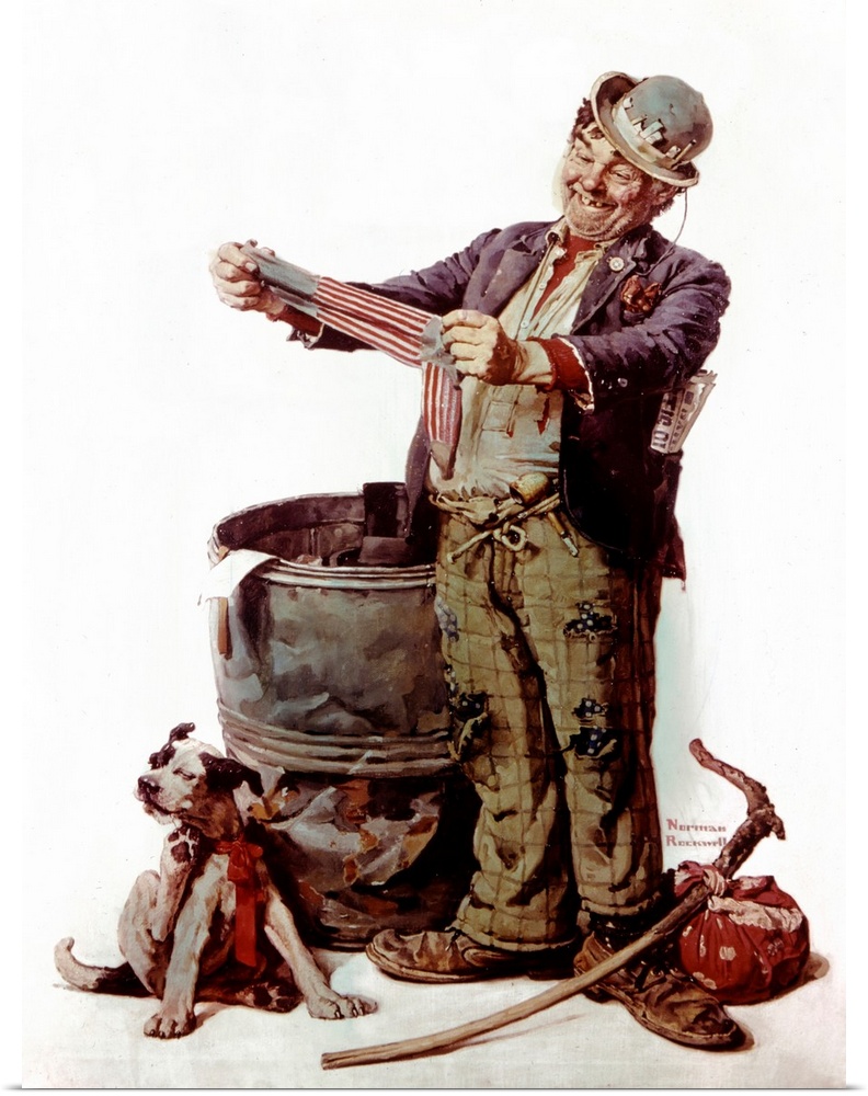 Norman Rockwell was consistently in high demand from companies wishing to capitalize on his beloved images of everyday Ame...