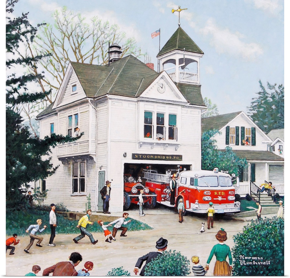 Also Known As: Firehouse. Approved by the Norman Rockwell Family Agency