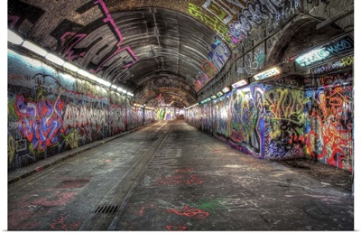 Leake Street graffiti tunnels