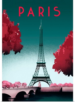 Paris Travel Poster