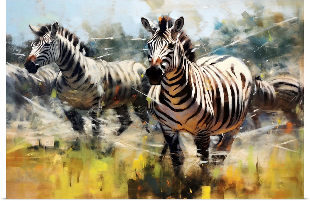 Savanna Zebra 1