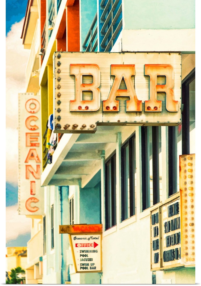 Vintage Bar Sign