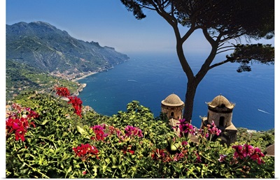 Amalfi Coast Vista From Ravello