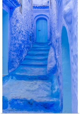 Blue Alley, Chefchouen, Morocco