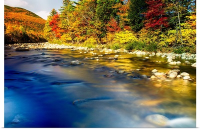 Blue Water in Fall