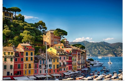 Colorful Harbor Houses in Portofino, Liguria, Italy
