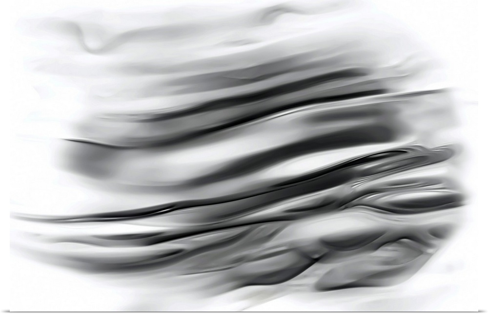 Abstract closeup of water waves at daytime.