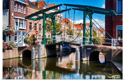 Drawbridge In Leiden