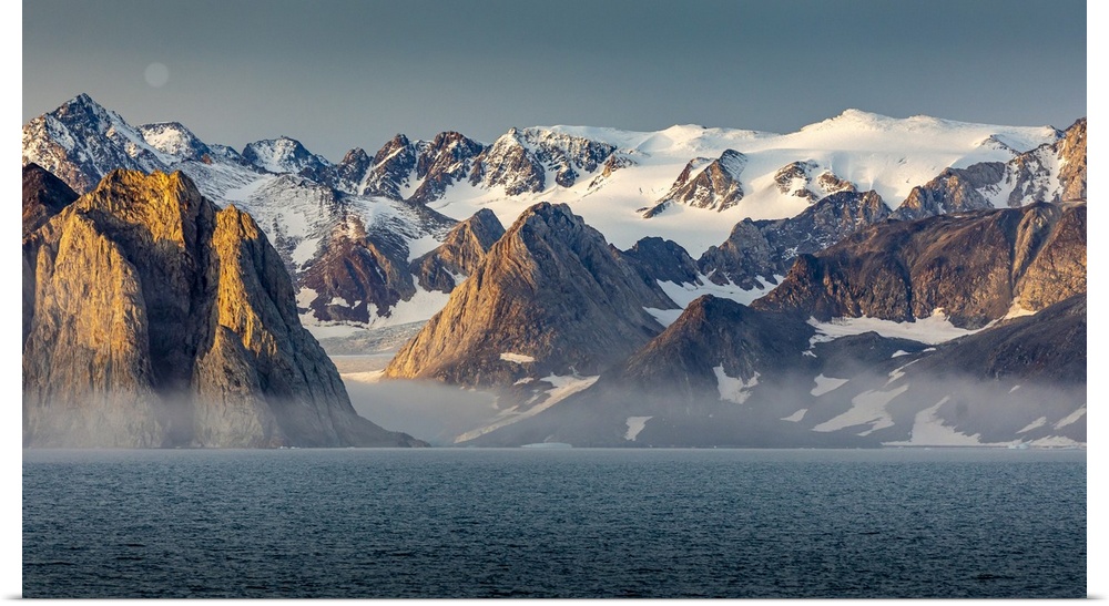 Eastern Greenland, fjords and glaciers
