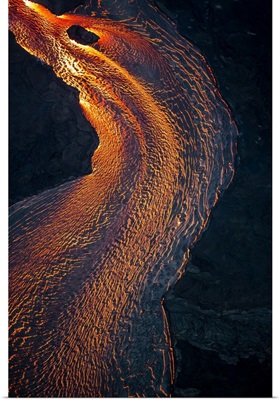 Hawaii Kilauea Lava Flow