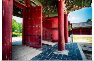 Inner Gates of the Changdeok Palace, Seoul, South Korea