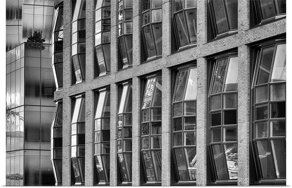 Lantern House Windows As Viewed from the Highline Trail,  Manhattan, New York