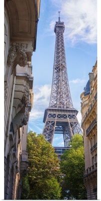 Paris Eiffel Tower Vertical Panoramic