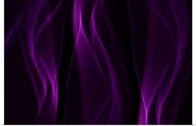 Smoke Shapes in Purple