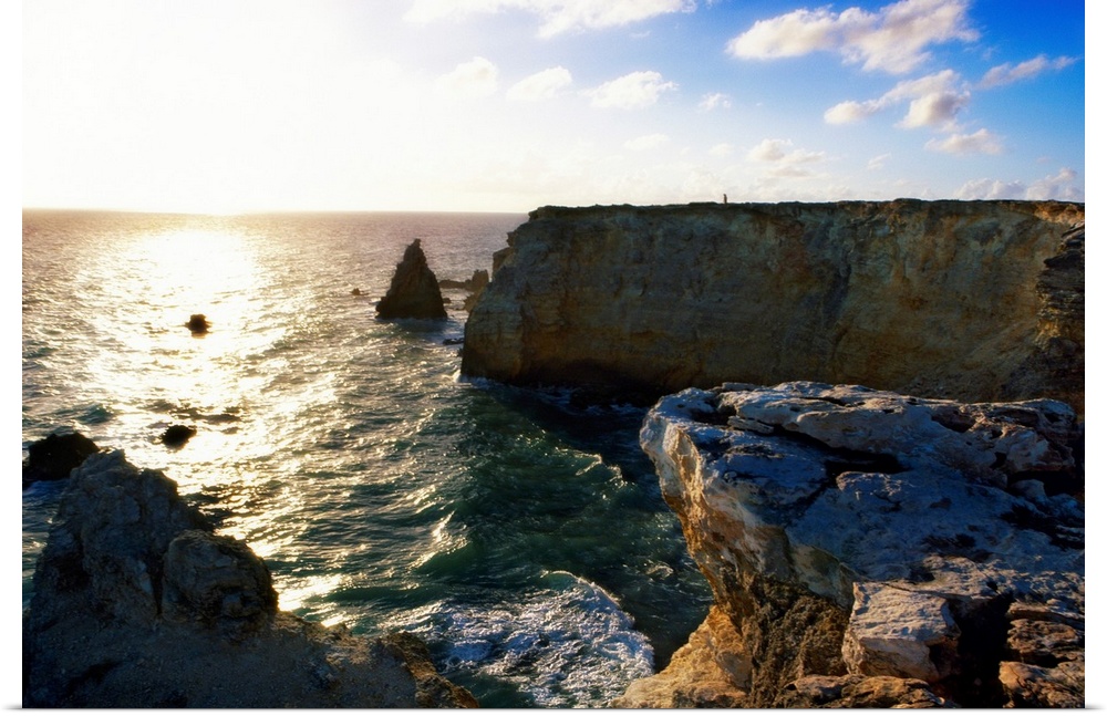 Sunset at the Cliffs Of Cabo Rojo, Puerto Rico