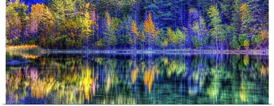 Vibrant Reflections Of Fall