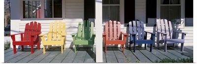 Adirondack Chairs Porch Plymouth Vermont