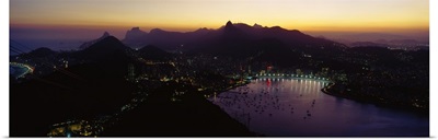 Aerial view of a city, Rio de Janeiro, Brazil