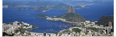 Aerial view of a city, Rio de Janeiro, Brazil