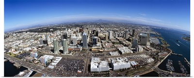 Aerial view of a city, San Diego, California
