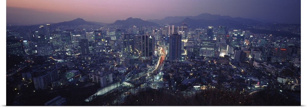 Asia, South Korea, Seoul, downtown