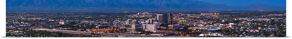 Aerial view of a city, Tucson, Pima County, Arizona, USA 2010