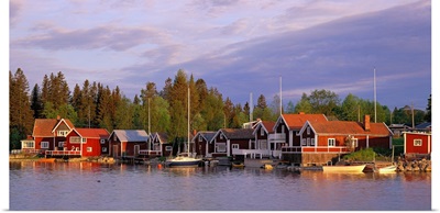 Archipelago Fishing village on Alnoen Sweden