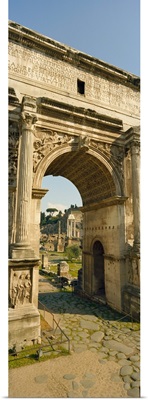 Archway, Arch Of Septimius Severus, Lazio, Rome, Italy