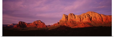 Arizona, Red Rocks Country, sunset