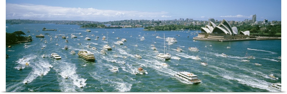Australia, Sydney Harbor, pleasure boats