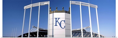 Baseball stadium, Kauffman Stadium, Kansas City, Missouri