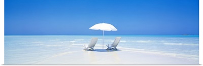 Beach Parasol & Chairs Maldives