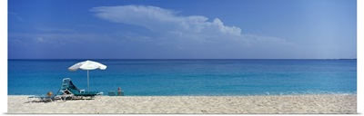 Beach Scene Nassau Bahamas