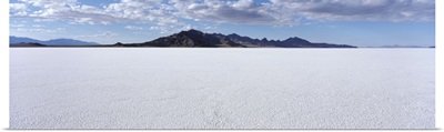 Bonneville Salt Flats UT w/ Mountains