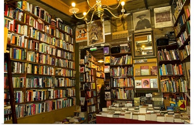 Bookstore, Shakespeare And Company, Paris, Ile-De-France, France
