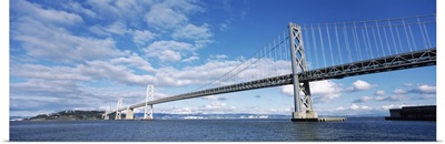 Bridge across a bay Bay Bridge San Francisco Bay San Francisco California