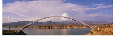 Bridge across a lake, Theodore Roosevelt Lake, Arizona