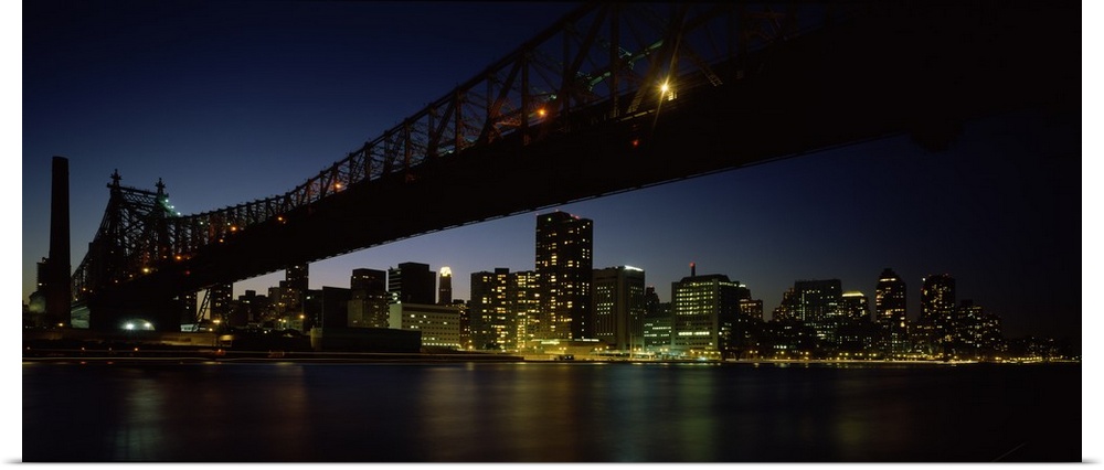 Bridge across a river, Queensboro Bridge, East River, Manhattan, New York City, New York State